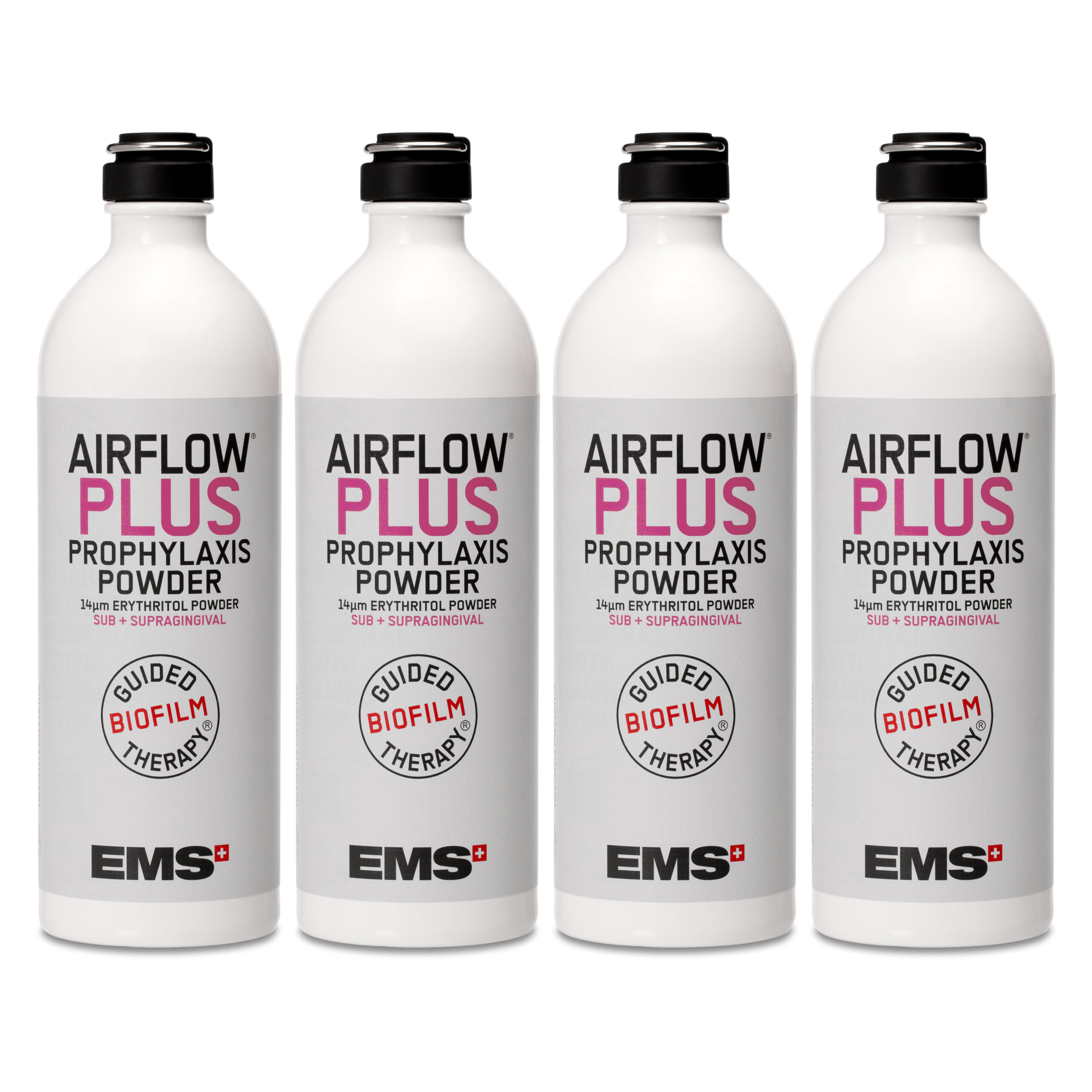 4 x PÓ AIRFLOW® PLUS (NOVA GARRAFA DE ALUMÍNIO)